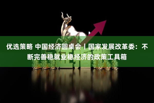 优选策略 中国经济圆桌会丨国家发展改革委：不断完善稳就业稳经济的政策工具箱